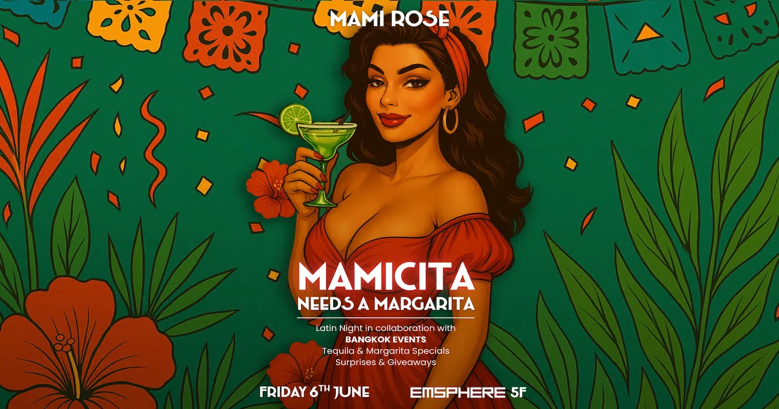 picture of mamicita event at mami rose in bangkok