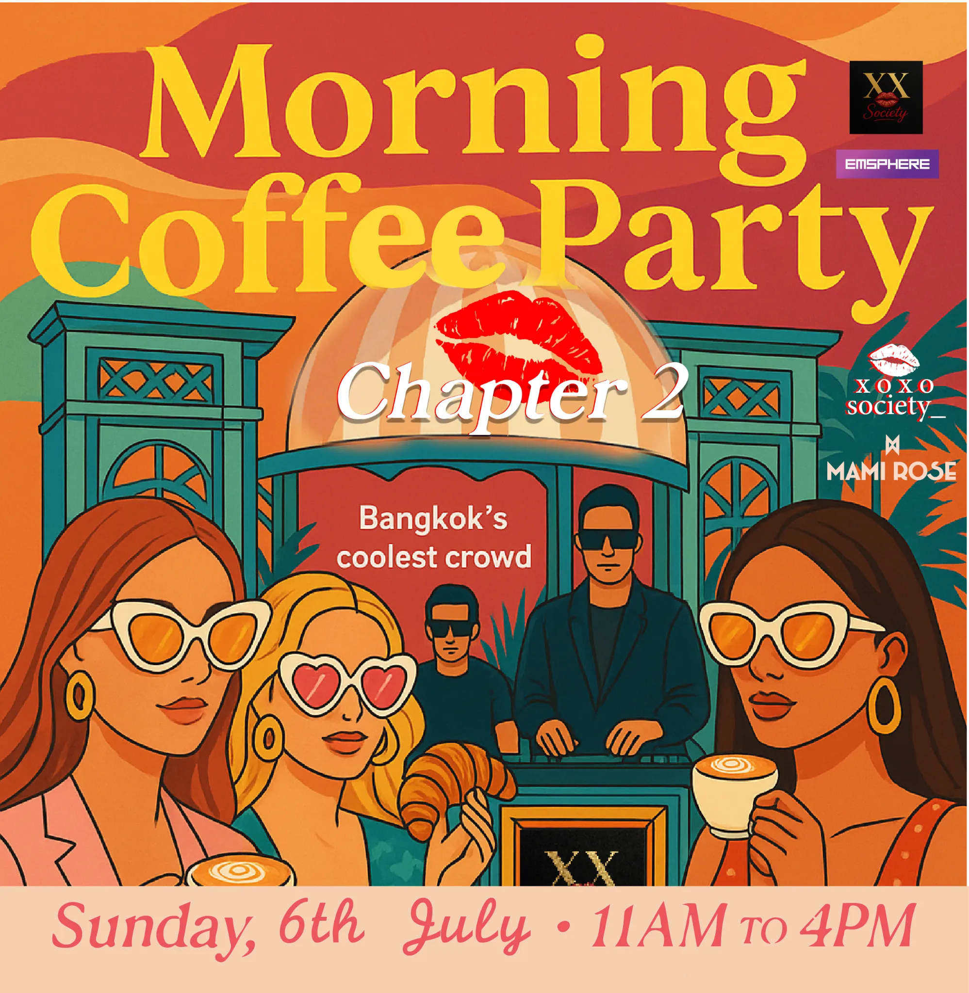 morning coffee party 6 july 2025